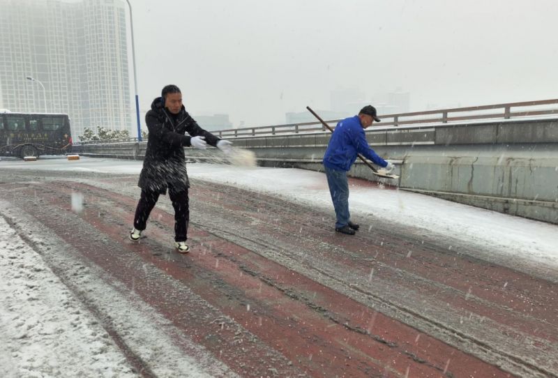 常運集團(tuán)積極應(yīng)對大雪天氣